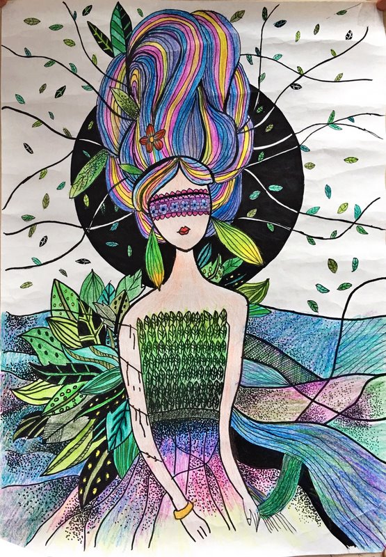 乐山千里马画室少儿作品13