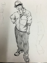 2017速写作品005
