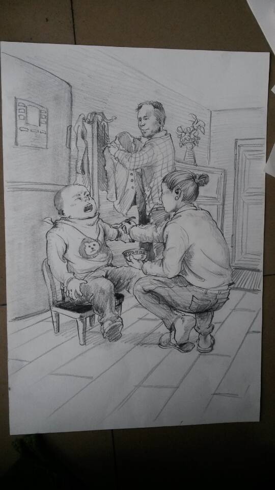 乐山千里马画室023