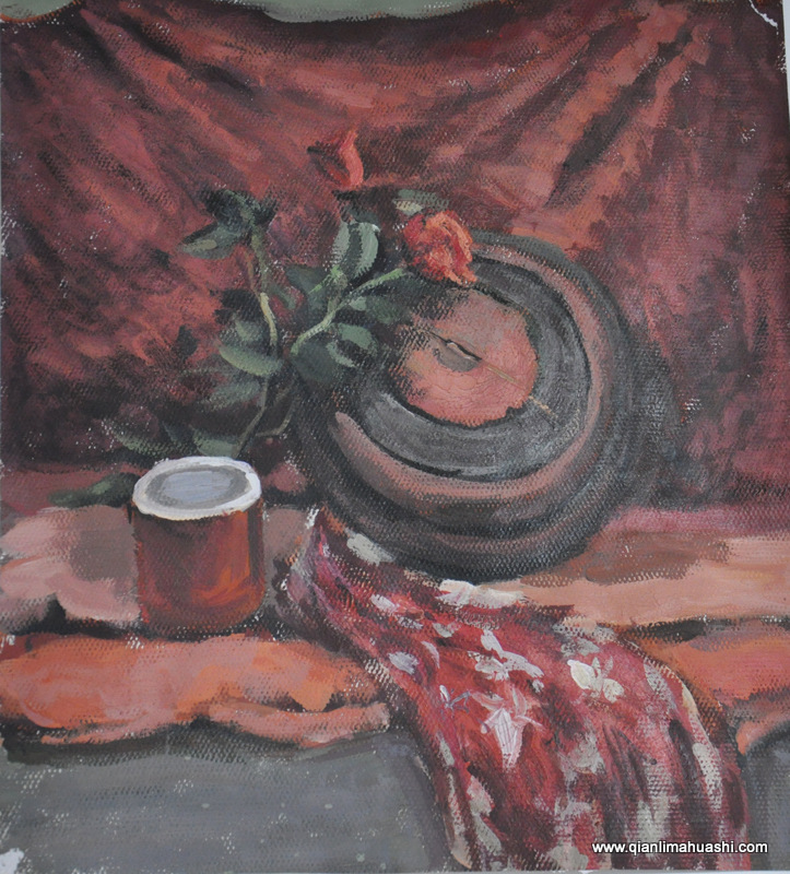 乐山千里马画室色彩作品43