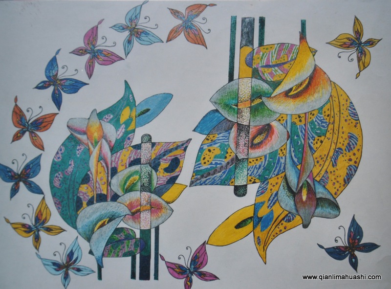 乐山千里马画室设计作品35