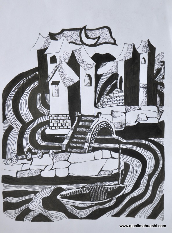 乐山千里马画室设计作品38