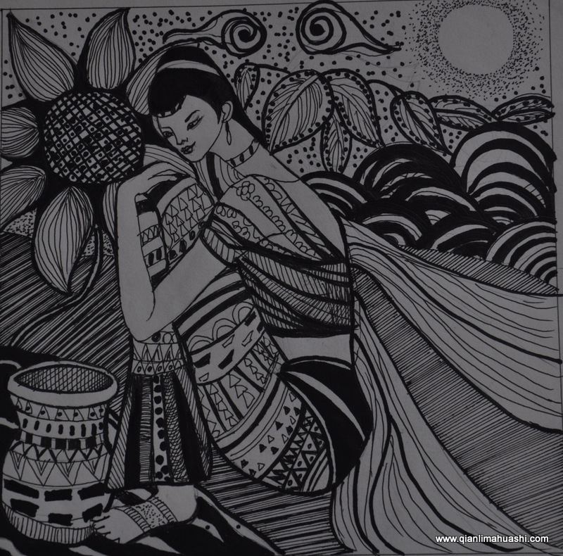 乐山千里马画室设计作品69