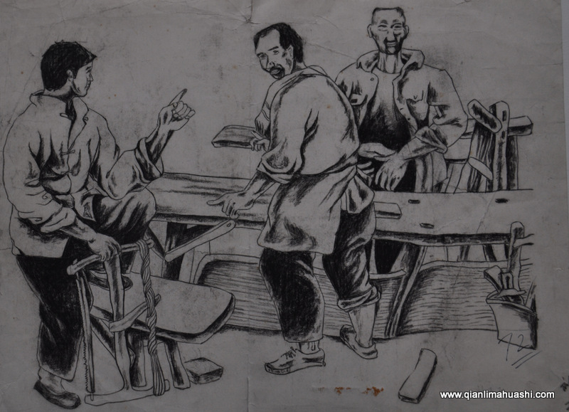 乐山千里马画室设计作品92