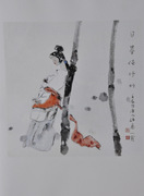 乐山千里马画室国画作品37